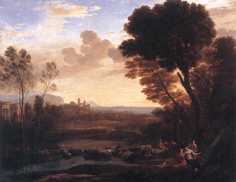 Claude Lorrain Landscape with Paris and Oenone fdg China oil painting art